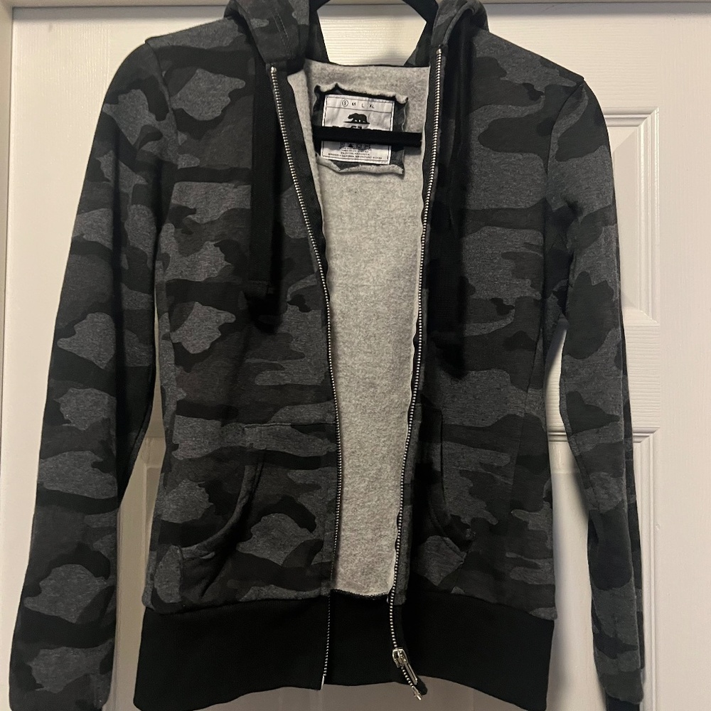 Reflex zip up camp sweatshirt